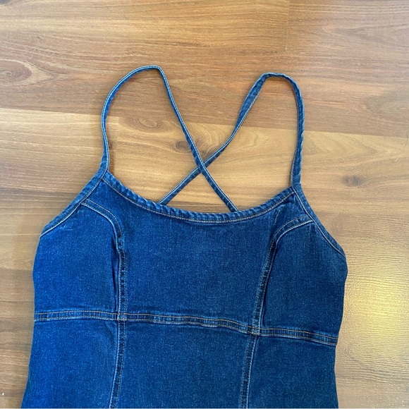 Blue Denim Dress - Picture 3 of 9